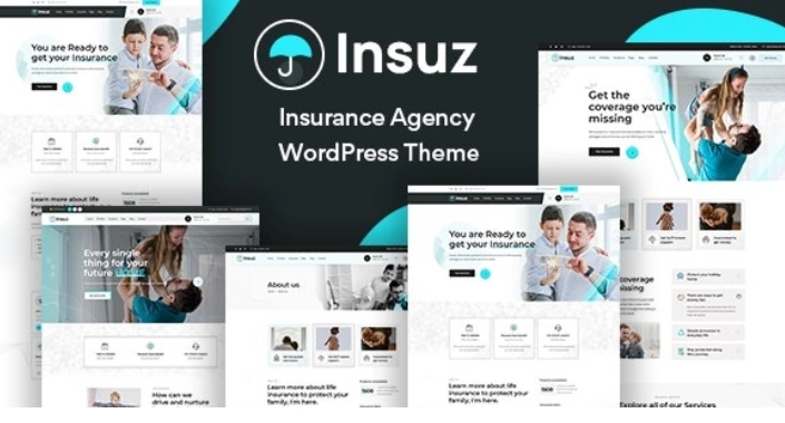 Insuz – Insurance Company WordPress Theme