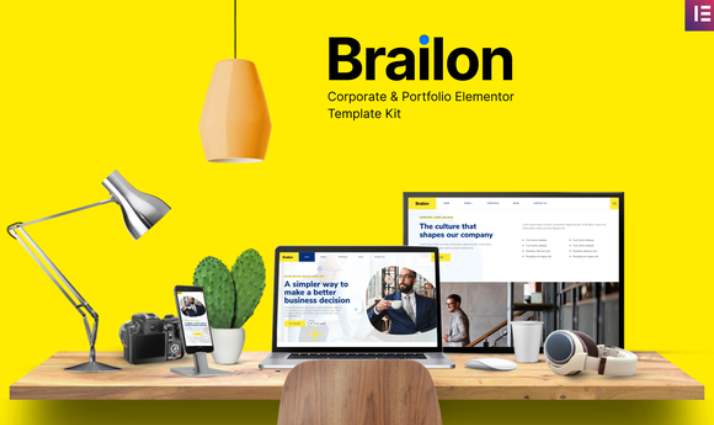Brailon – Multipurpose Elementor Template