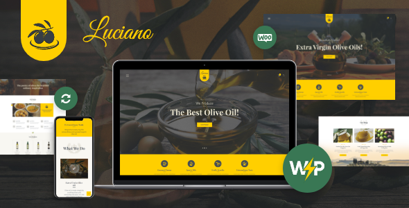 OliveOil – Oil Farm & Vinegars WordPress Theme