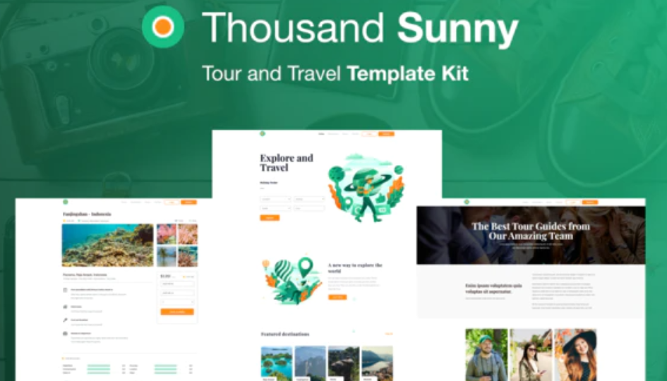 Thousand Sunny – Travel Elementor