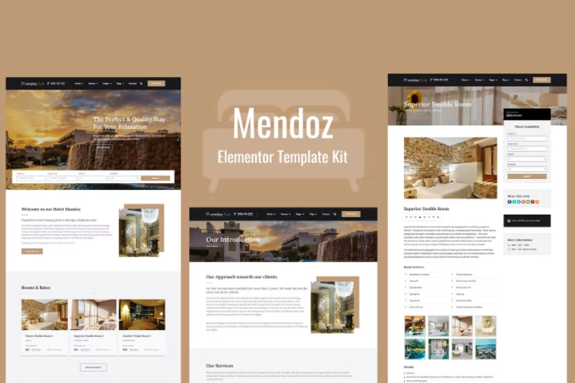 Mendoz – Hotel & Travel Template