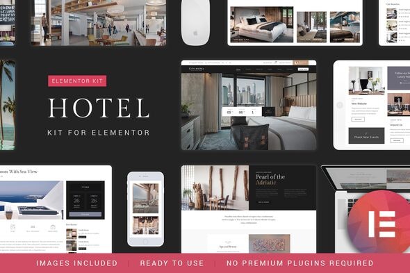 Nicdark Hotel Booking – Elementor Template