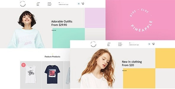 Pineapple – Fashion WooCommerce WordPress Theme