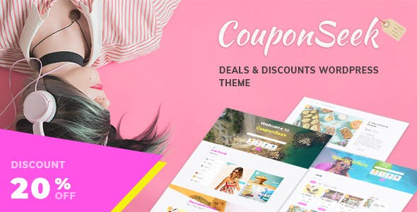 CouponSeek Deals and Discounts Theme