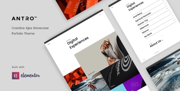 Antro – Creative Portfolio Theme
