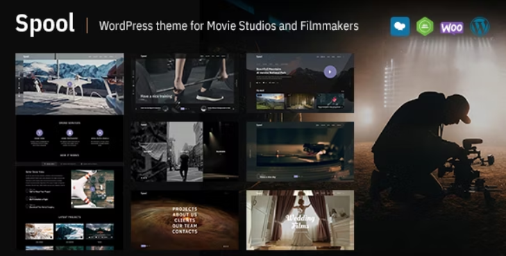 Spool – Movie Studios and Filmmakers WordPress Theme