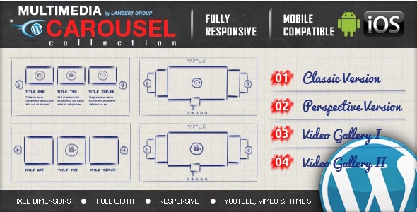 Multimedia Carousel – Classic & Perspective versions