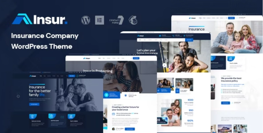 Insur – Insurance Company WordPress Theme