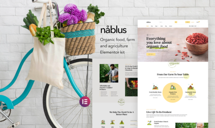Nablus – Organic Food & Agriculture Template