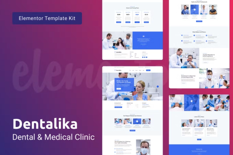 Dentalika — Dental Clinic & Medical Health Elementor Template