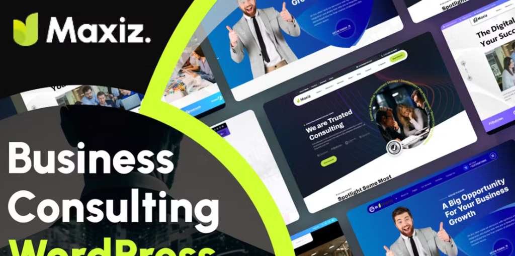 Maxiz – Business Consulting WordPress Theme