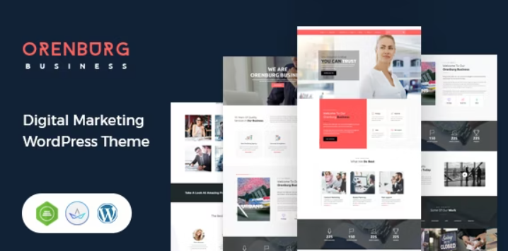 Orenburg – Business Consulting WordPress Theme