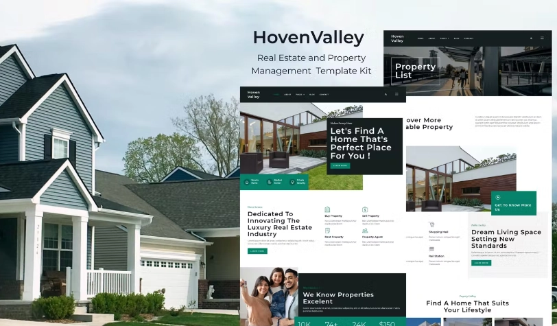 Hovenvalley – Real Estate and Property Management Template