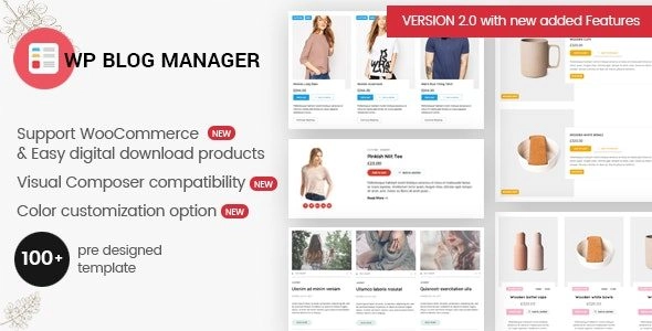 WP Blog Manager