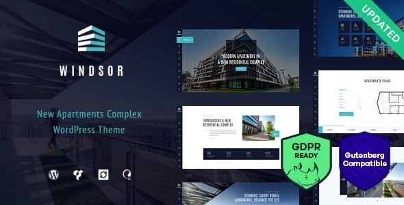 Windsor – Apartment Complex / Single Property WordPress Theme