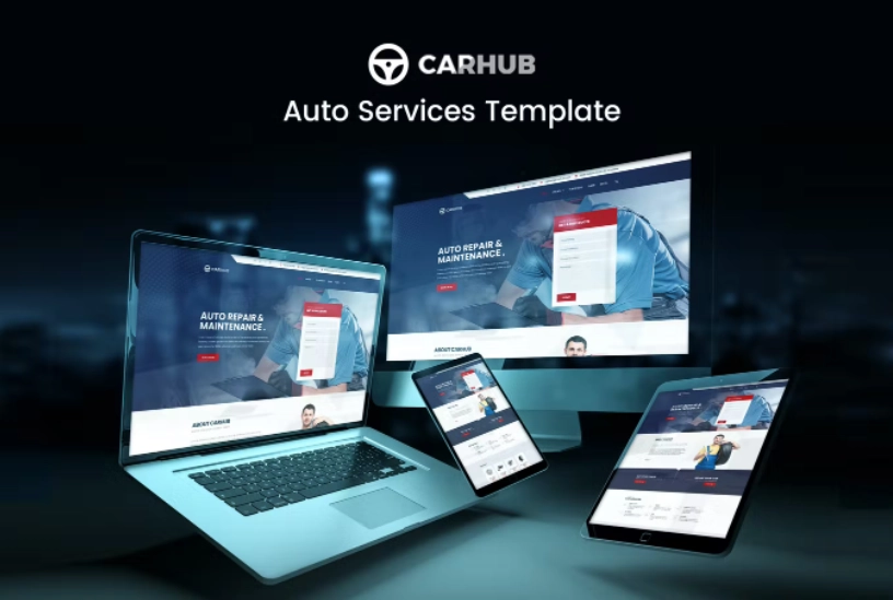 Carhub – Auto Services Template