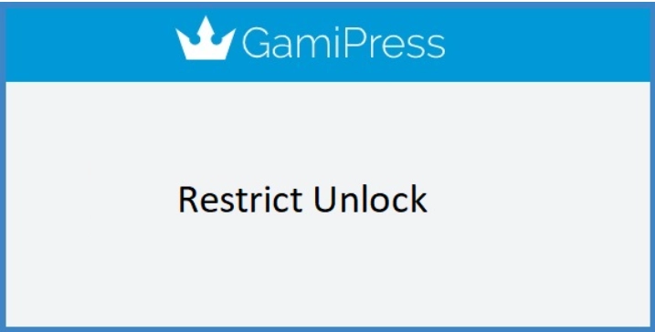 GamiPress – Restrict Unlock