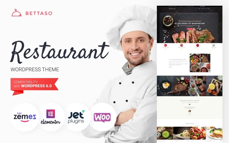 Foodcom – Restaurant WordPress Elementor Theme WordPress Theme