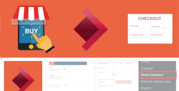 Direct checkout, WooCommerce Single page checkout , WooCommerce One page checkout – PRO