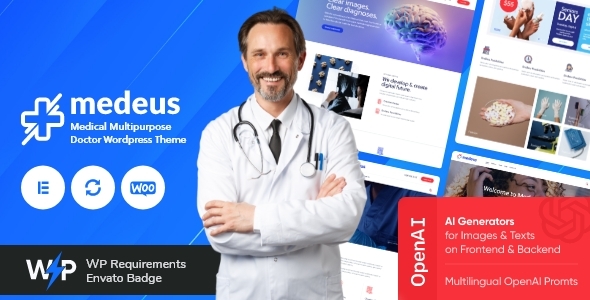 Medeus – Medical WordPress Theme