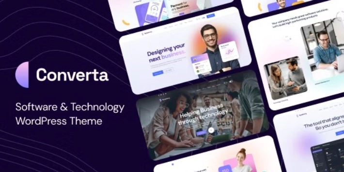 Converta – Software Company Theme