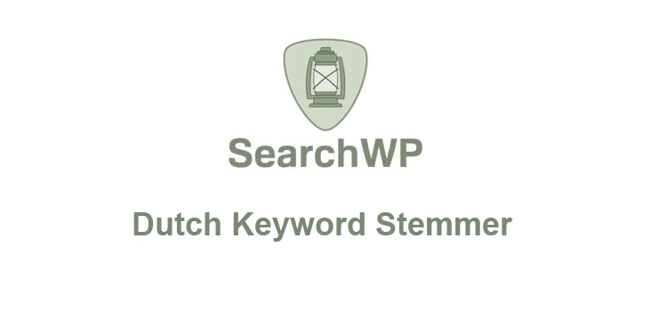 SearchWP Dutch Stemmer