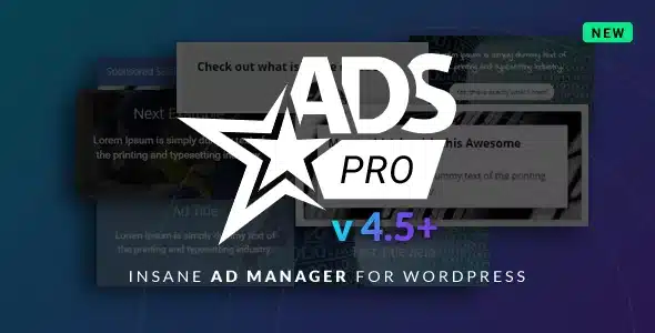 Ads Pro – WordPress Ad Manager