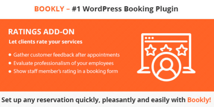 Bookly Ratings (Add-on)