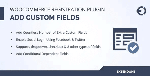Custom User Registration Fields for WooCommerce