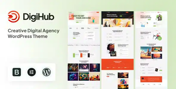 Digihub Digital Agency WordPress Theme
