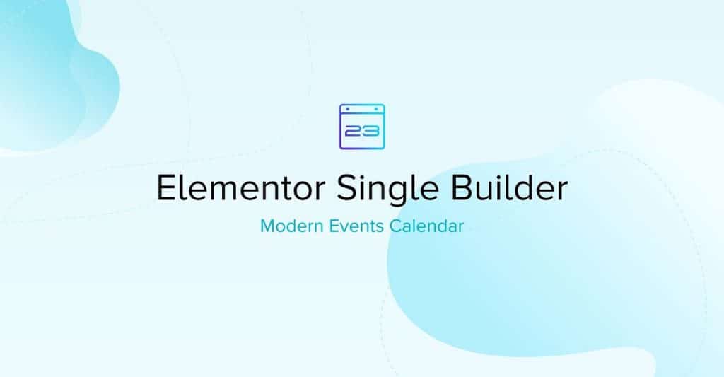 Elementor Single Builder for MEC