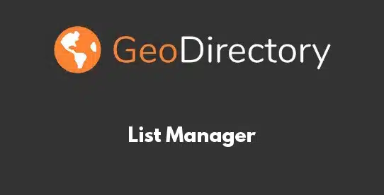 GeoDirectory List Manager