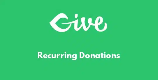 Give Recurring Donations