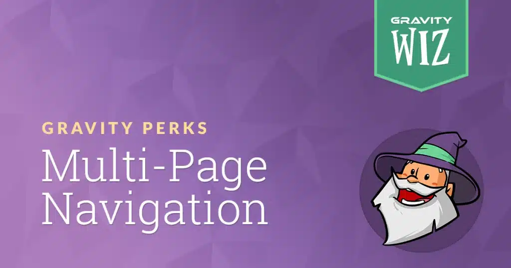 Gravity Perks Multi-page Navigation