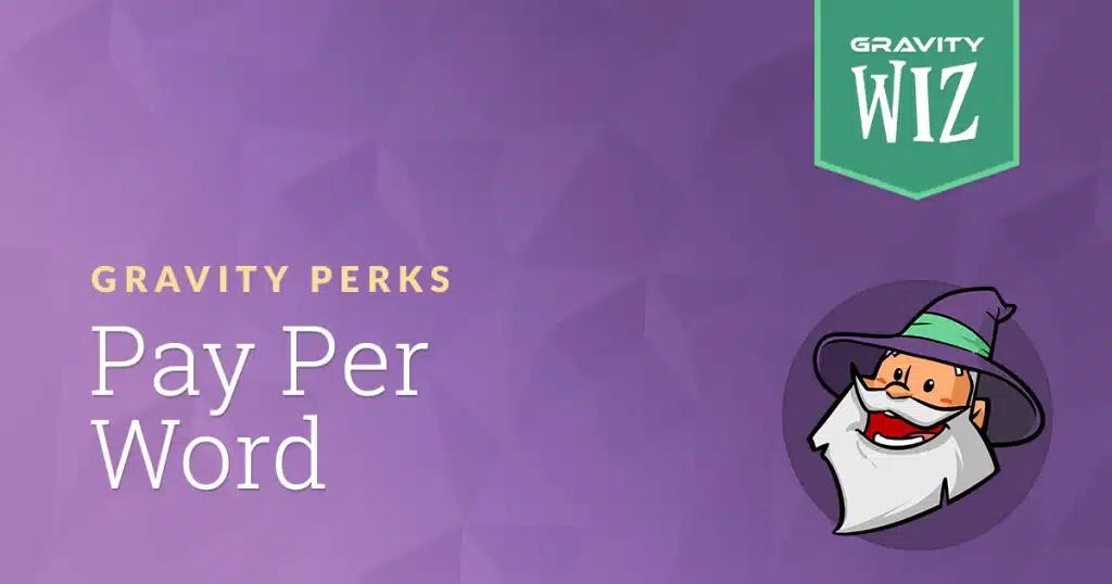 Gravity Perks Pay Per Word