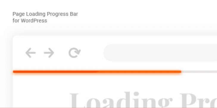 Laser – Page Loading Progress Bar for WordPress
