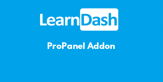 LearnDash LMS ProPanel Addon