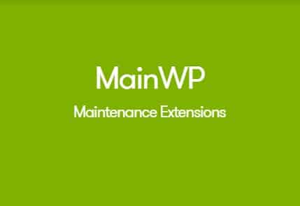 MainWP Maintenance Extension