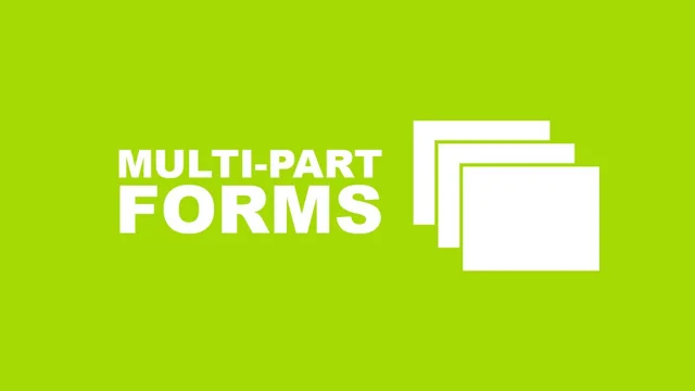 Ninja Forms Multi-Part Forms