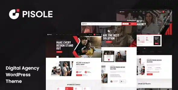 Pisole Digital Creative Agency Theme