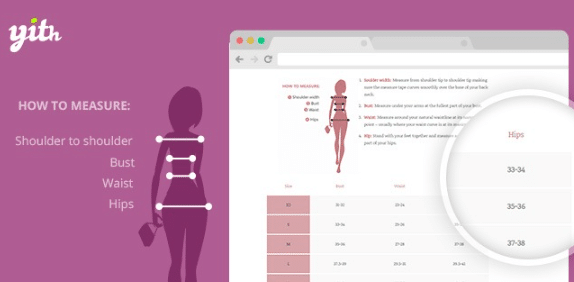 YITH Product Size Chart for Woocommerce Premium
