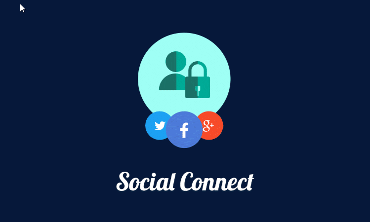 User Registration Social Connect