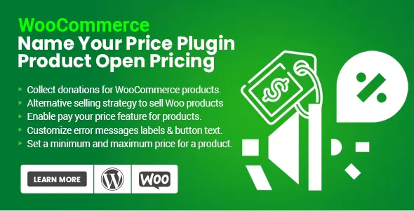 WooCommerce Name Your Price