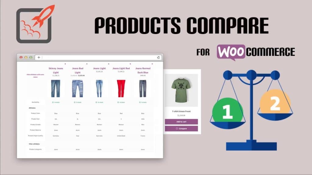 WooCommerce Products Compare