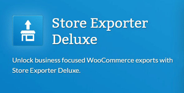 Woocommerce Store Exporter Deluxe