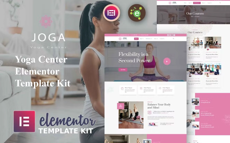 Joga – Meditation & Yoga Elementor Template