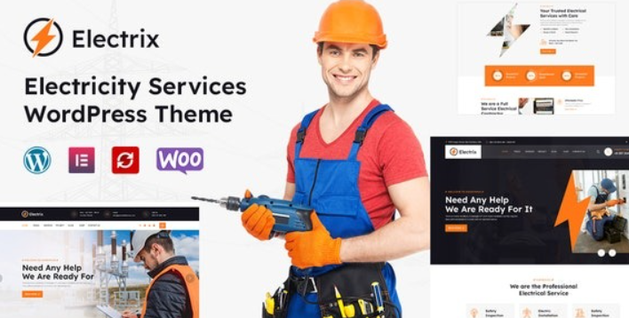 Electrik – Electricity Services WordPress Theme