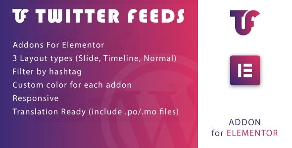 Twitter Feeds for Elementor