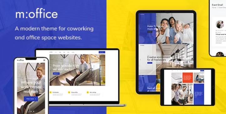MultiOffice – Coworking Space Theme