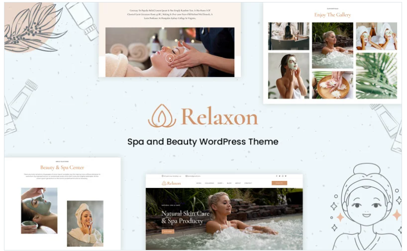 Relaxon – Spa, Yoga and Meditation WordPress Theme